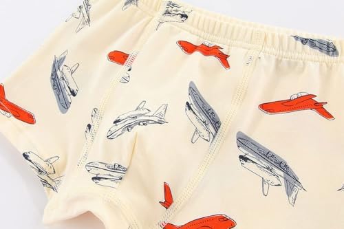ZAPLES Kids Boy's Soft Cotton Printed Briefs (Assorted Colours & Prints) (3-4 Years,Pack of 4) - Image 2