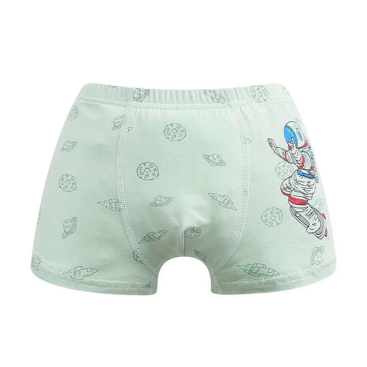 ZAPLES Kids Boy's Soft Cotton Printed Briefs (Assorted Colours & Prints) (3-4 Years,Pack of 4) - Image 3