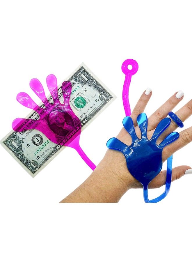 Ja-Ru لعبة الأيدي اللاصقة العملاقة من جانت سناب (عبوة واحدة متنوعة) من جاروا. لعبة الأيدي اللاصقة الكبيرة المرنة للأطفال. هدايا حفلات، جوائز صفية، هدايا عيد الميلاد، أكياس هدايا عيد الفصح. - Image 4