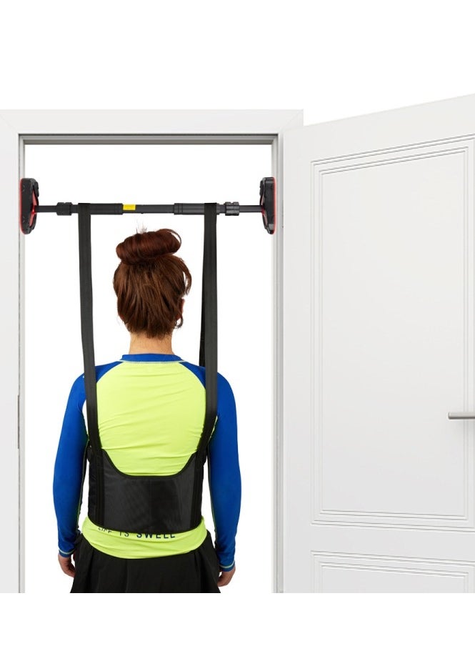 Generic MK-123 Hanging Lumbar Traction Belt Back Stretcher Spine Decompression Belt - Medium  - Image 1