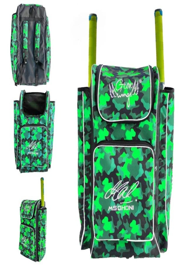 Grow wings Cricket Kit Bag Light Weight Kit Bag for Cricketer (GREEN) - Image 4