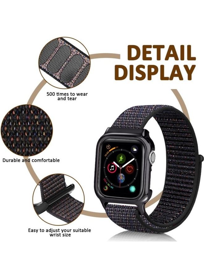 BGM Smartwatch Band For Apple Watch 5 Black And Red - Image 5