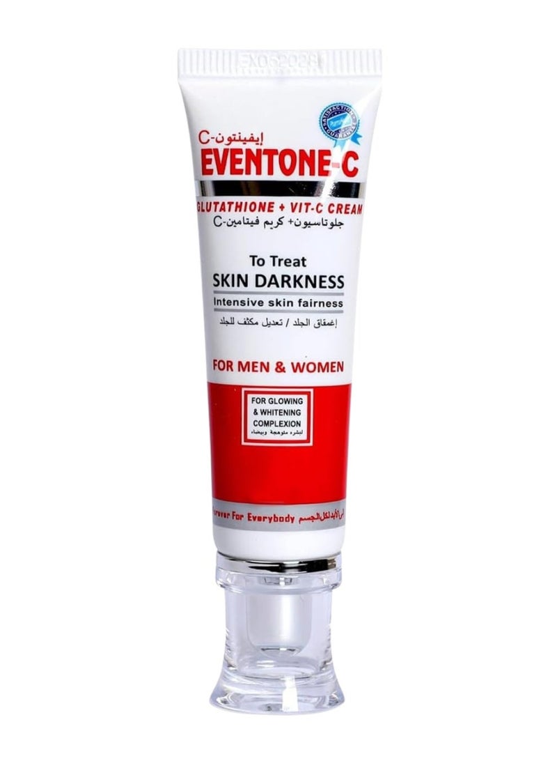 Eventone-C L-Glutathione & Vitamin C Face Cream – Hydrating & Brightening Moisturizer for Uneven Skin Tone, Anti-Aging, Wrinkle Care – For Men & Women - Image 1
