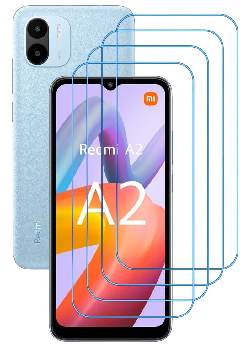 أكاليكس 4 قطع، حماية شاشة،  لهاتف شاومي ريدمي +A2 ، جودة ممتازة. - Image 1