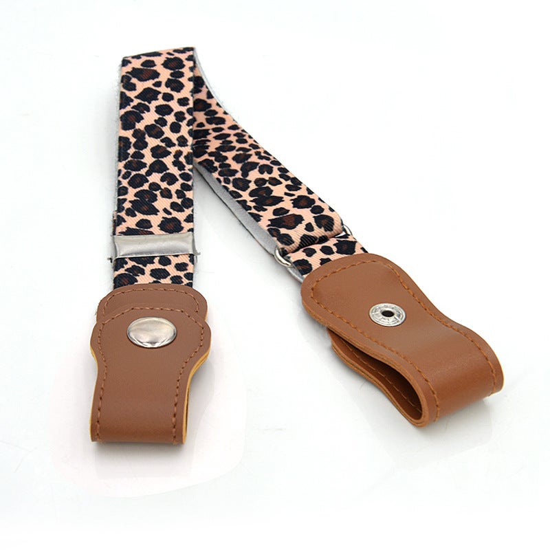 Children'S Elastic Belt Buckle Baby Boys And Girls Small Belt - Image 2