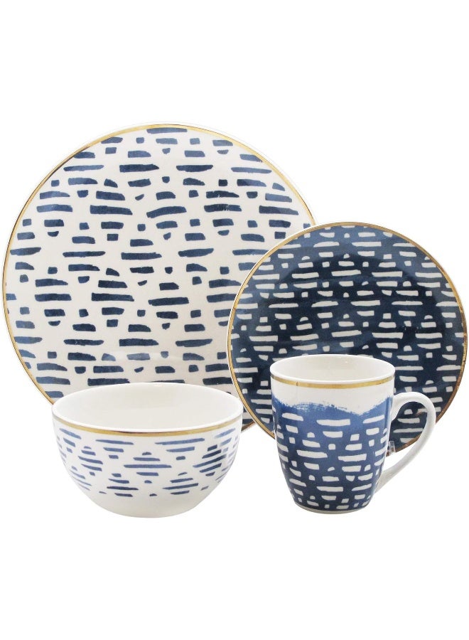 Elle Collection Delice Casual Round Dinnerware Set