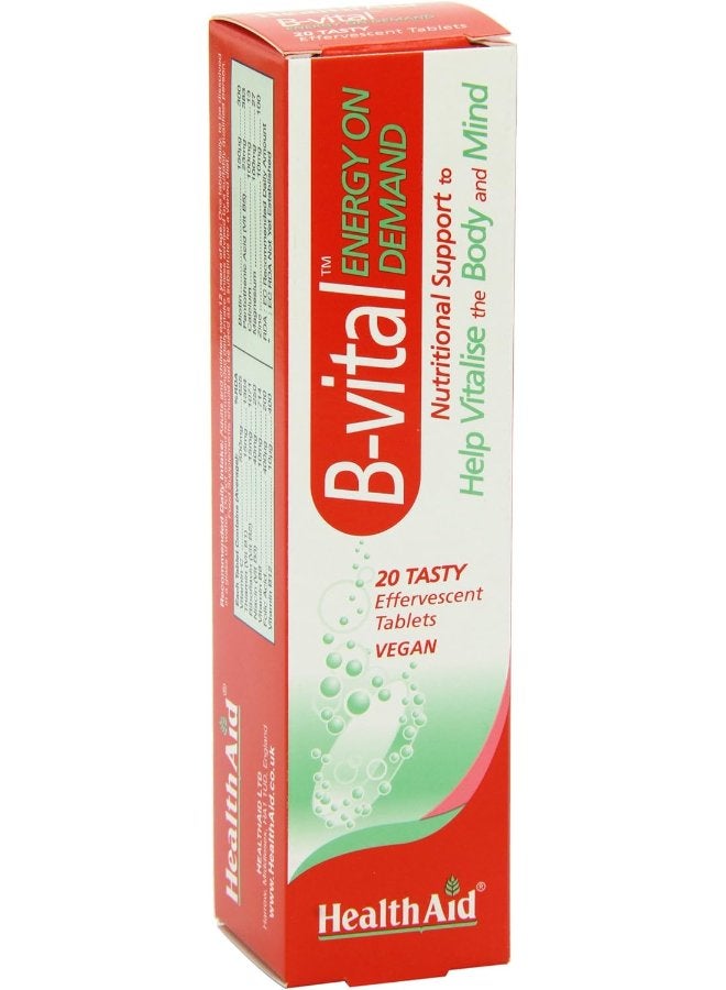 HealthAid B-Vital Effervescent Tablets 20s - Image 3
