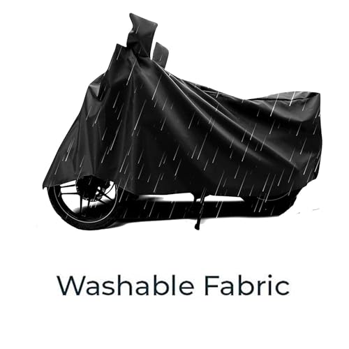 Sulfar Water Resistant Universal Bike Cover UV Protection & Dustproof Bike Body Cover for Royal Enfield Bullet Bike (Black) - Image 3