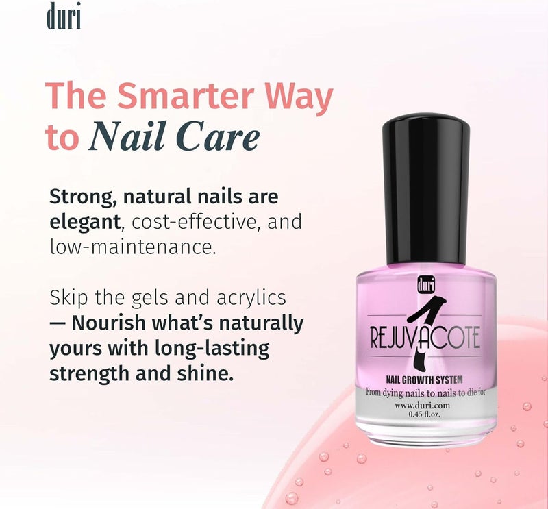 duri Rejuvacote 1 Nail Growth System - Maximum Strength Formula for Nail Strengthening and Growth - 0.45 fl. oz. - Image 5