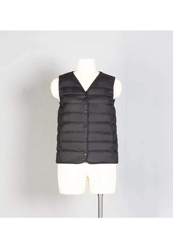 Loquat Autumn Winter Women's Fashion Sleeveless Warm Vest 