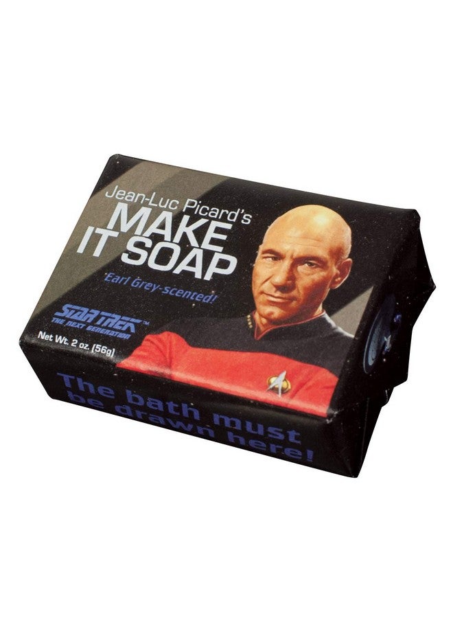 ذي أن إمبلويد فيلوسوفرز جيلد صابون "اصنعها بنفسك" من ستار تريك، جان لوك بيكارد، نقابة الفلاسفة العاطلين عن العمل - صُنع في الولايات المتحدة الأمريكية، ٥٦ غرامًا (٢ أونصة) بحجم مناسب للسفر - Image 1