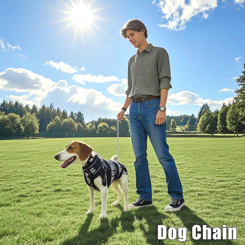 Lsqurel Stainless Steel Chain, 13ft Metal Chain Link Chain 5/32in Light Duty Chain Utility Chain Jack Chain for Home Outdoor Camping Hanging etc (5/32in-13ft) - Image 5