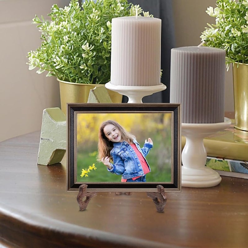 حامل عرض خشبي حامل لوحات للوحات الصور اللوحات المنزلية متجر المنضدة - Image 3