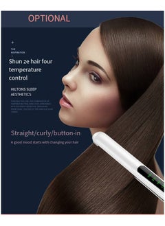 General 2-in-1 Ionic Hair Straightener & Curling Iron – Dual Styling with Ceramic Plates  - Image 3
