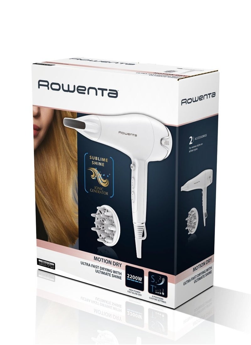 Rowenta - Rowenta CV5730TR Ultimate Shine Ionic Hair Dryer - Image 1