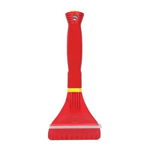WOLF Garten WOLF-Garten 71AQA003650 Multi-Function Snow Shovel Ice Scraper with Anti-Freeze Handle for Garden, Outdoor & Car, 10 cm Working Width - ISMZM 015 - Image 1