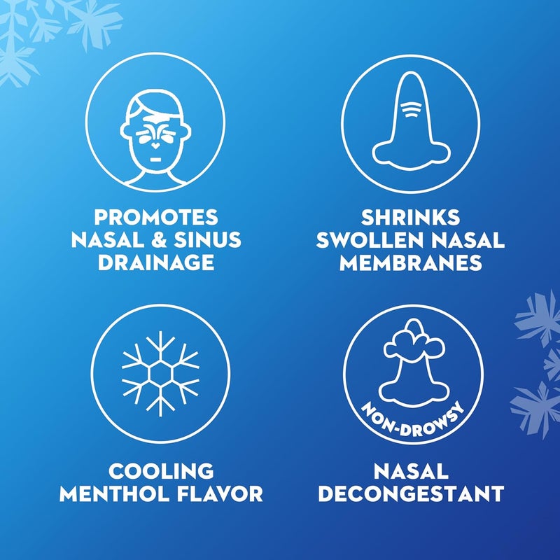 MUCINEX بخاخ أنف سينوس ماكس مزيل الاحتقان 12 ساعة دواء بدون وصفة طبية بخاخ أنف لتخفيف احتقان الجيوب الأنفية مزيلات احتقان الأنف للبالغين احتقان الجيوب الأنفية برودة المنثول 0.75 أونصة سائلة - Image 5