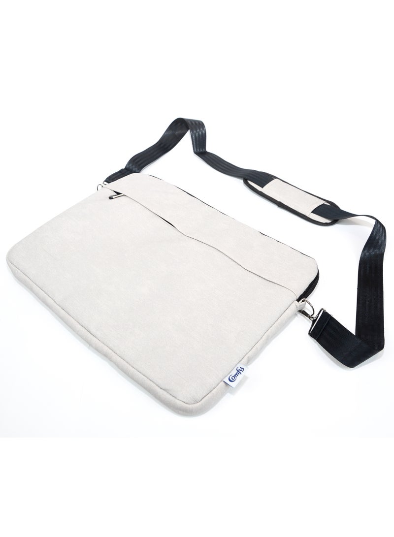 كومفي شنطة لحماية الابتوب و التابلت مضاده للماء و الصدمات  - رصاصي - Image 1