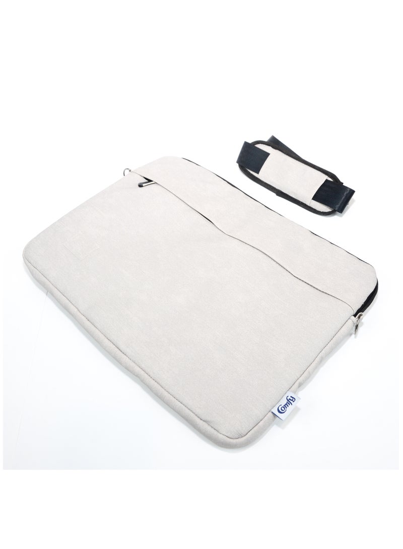 كومفي شنطة لحماية الابتوب و التابلت مضاده للماء و الصدمات  - رصاصي - Image 3