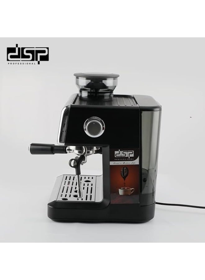 DSP KA3107 Espresso Coffee Maker 2.6L Water Tank | ULKA 20 Bar + 4 Bar.2250W - Image 3