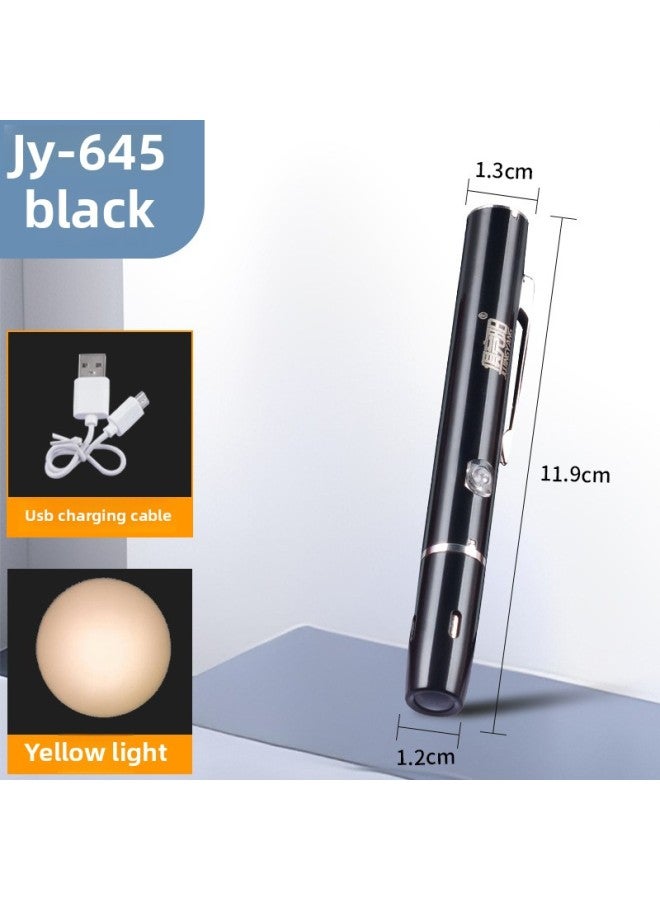 Medical Flashlight Pupil Pen USB Charging Stepless Dimming Ophthalmologist Nurse Portable Ear, Nose And Throat Oral Lamp
