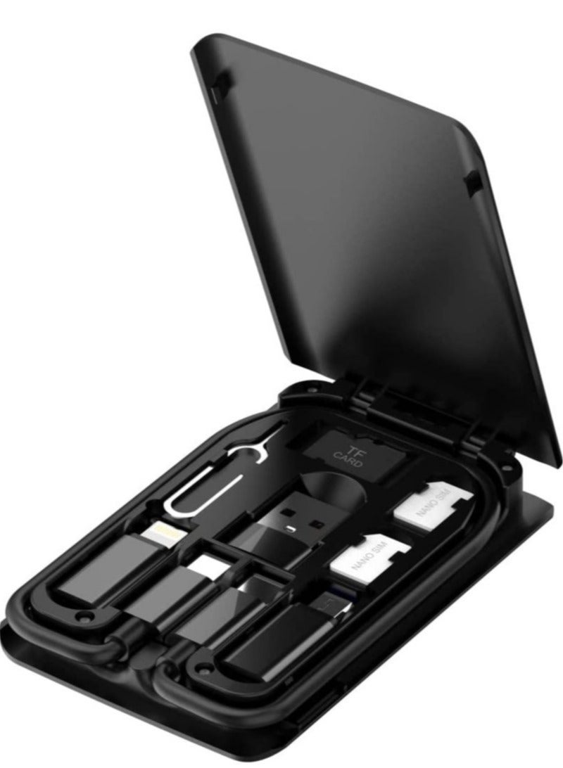 Budi Multi Functional Box/Type-C to Type-C Cable Charge Sync Cable/Type-C to USB/Type-C to Lightning/Type-C to Micro/Compatible with iPhone 14Pro/14ProMax/ S22,S21+,Note20,Huawei P30 etc. - Image 1