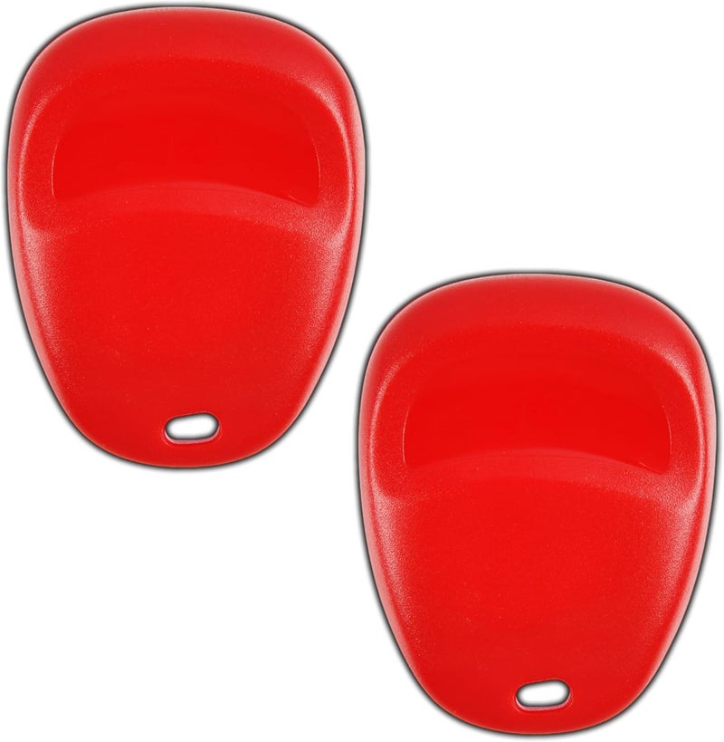 KeylessOption Keyless Entry Remote Control Car Key Fob Replacement for LHJ011-Red (Pack of 2) - Image 2
