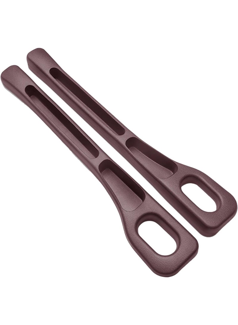 Relex 2 Pack Car Seat Gap Filler Organizer, New No Drop Seat Guard,Suitable for Most Cars and Trucks To Stop Things From Dropping (Brown) - Image 1