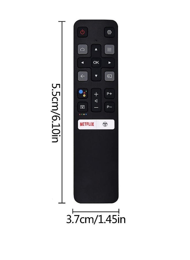 تي سي إل ادفنسد جهاز تحكم عن بعد بديل جديد لتلفزيون TCL الذكي باللون الأسود - Image 2