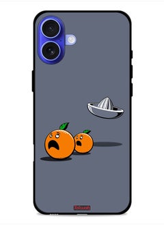 Apple iPhone 16 Plus Protective Case Cover Minimalism Digital Art Humor