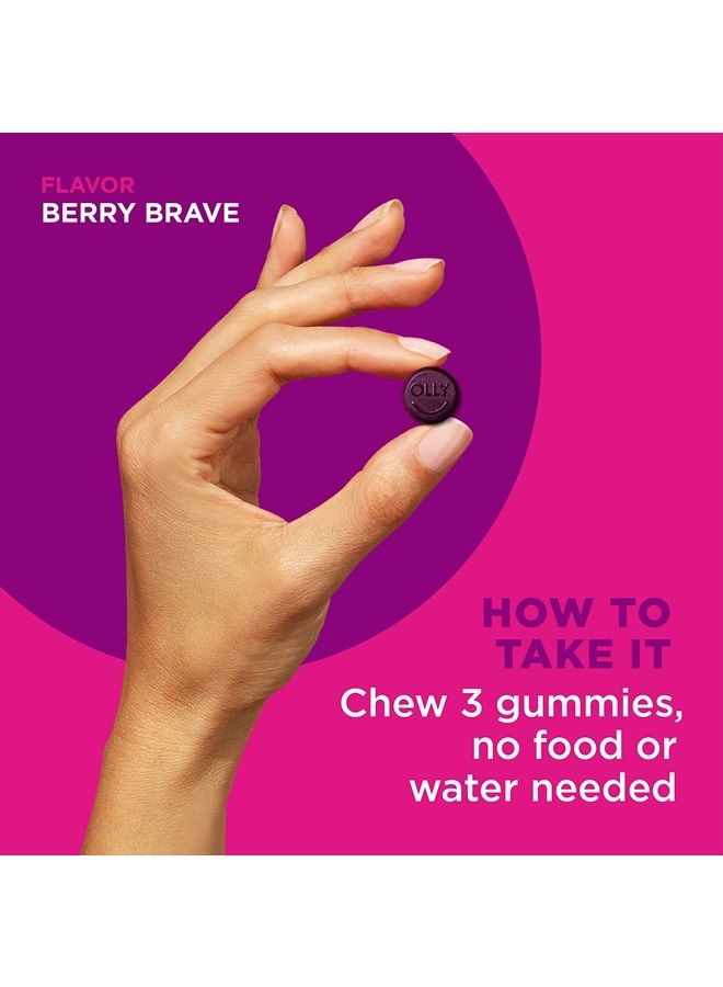 Olly Gummy Active Immunity+Elderberry, 45 Gummies (1 Pack), Berry Flavor - Image 5