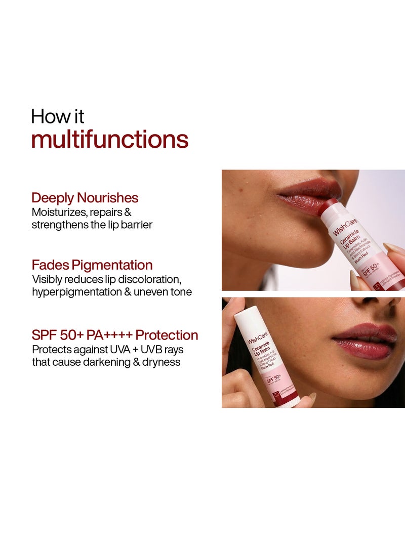 WishCare Daily Tinted Fluid Sunscreen SPF 50 PA++++ with Ectoin and Niacinamide, Lightweight Facial Sun Protection with Skin-Evening Tint, Shade M203, 50 ml - Image 3