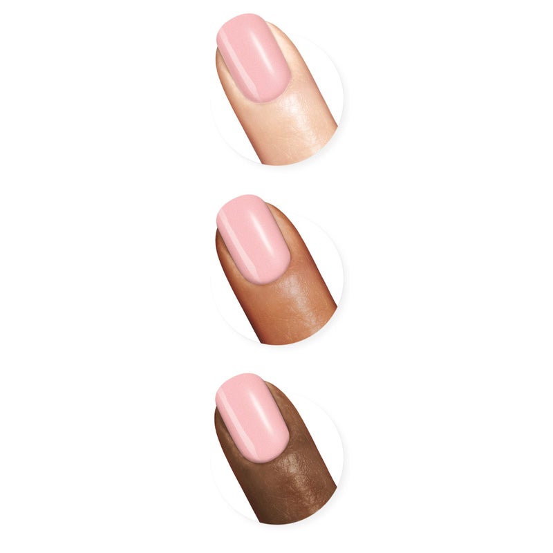 Sally Hansen طلاء أظافر سالي هانسن ميراكل جيل بجودة الصالون | تركيبة تشبه الجل، نظام من خطوتين، لا حاجة لضوء UV، يدوم طويلاً | غير شفاف، لامع | 238 ريجال روزه | لون أظافر وردي فاتح - Image 3