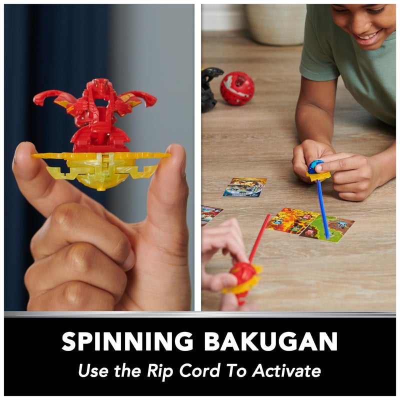 BAKUGAN باكوجان، هجوم خاص تروكس، لعبة قابلة للتدوير، شخصية قابلة للتخصيص وبطاقات تداول، ألعاب للأطفال من الأولاد والبنات 6 سنوات وما فوق - Image 3