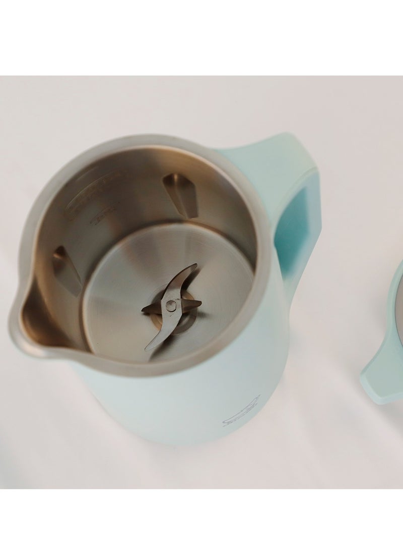 DUMBO - Electric Wall-breaking Cooking Soymilk Machine Juicer Food Mixer Grinder Blender 400ml 400W DB-03 Blue - Image 1