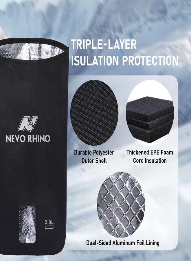 N NEVO RHINO 2PCS Insulated Hydration Bladder Sleeve for 2L-3L Bladder - Image 4