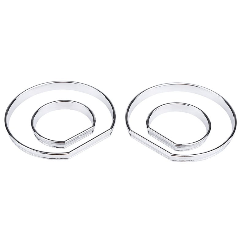 Speedometer Decoration Frame Chrome-Plated Plastic Trim - Easy Installation Dashboard Frame for BMW E46 - Image 5