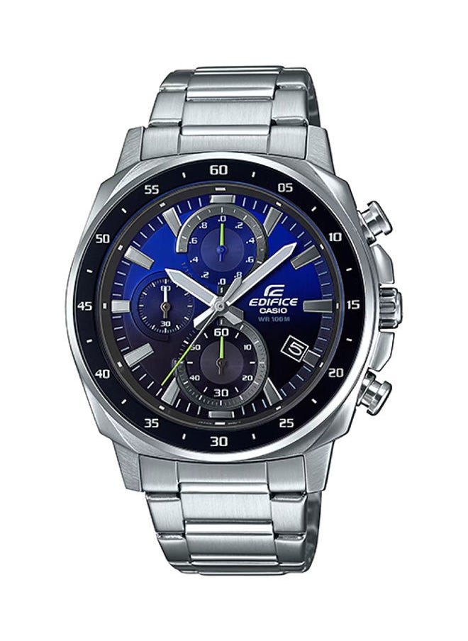 EDIFICE CASIO - Stainless Steel Chronograph Watch EFV-600D-2AVUDF - Image 1