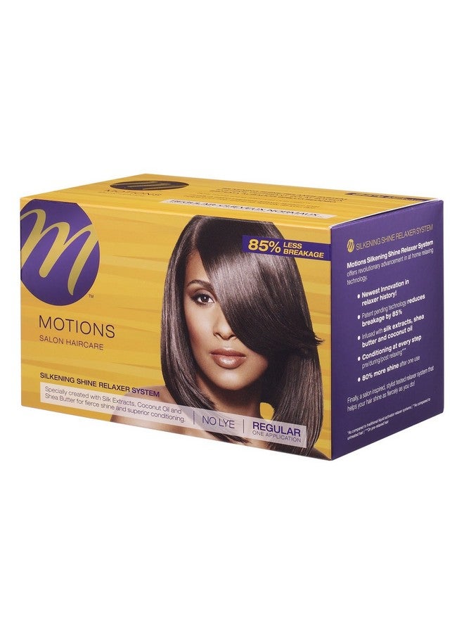 Motions At Home Silkening Shine Relaxer No Lye Kit Regular - Image 1