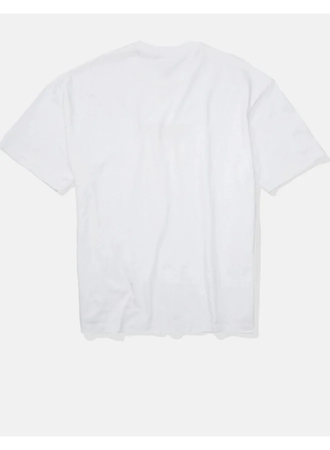 امريكان ايجل AE Super Soft Oversized Logo Graphic T-Shirt