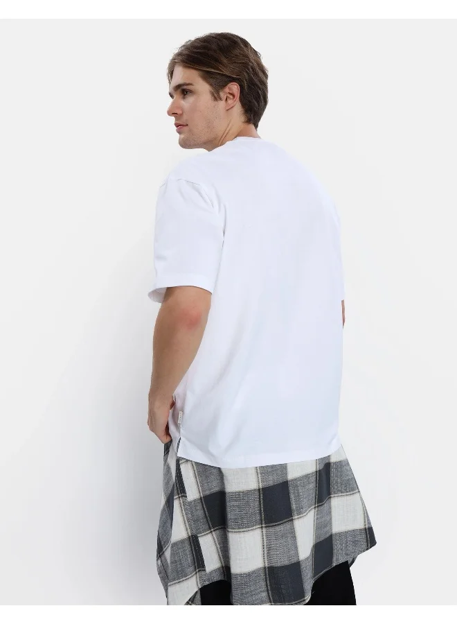 امريكان ايجل AE Super Soft Oversized Logo Graphic T-Shirt