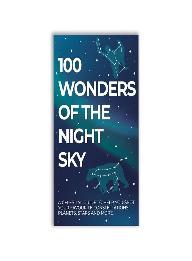 Gift Republic 100 Wonders of the Night Sky – Celestial Guide Card Pack for Stargazers | Spot Constellations, Planets & Stars for Astronomy Lovers, Blue - Image 1