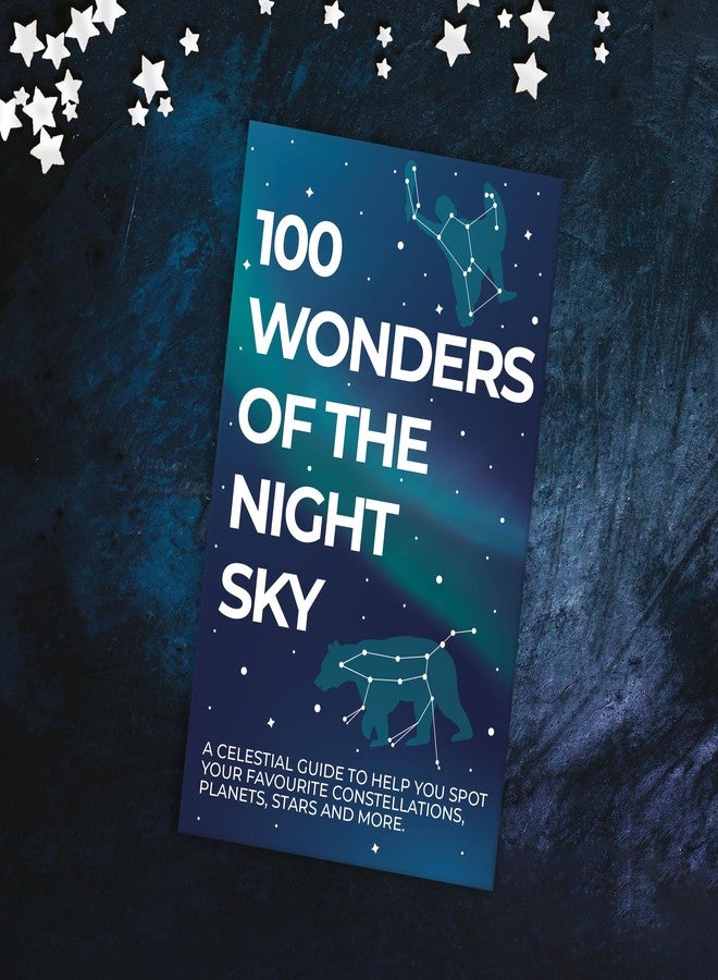 Gift Republic 100 Wonders of the Night Sky – Celestial Guide Card Pack for Stargazers | Spot Constellations, Planets & Stars for Astronomy Lovers, Blue - Image 3