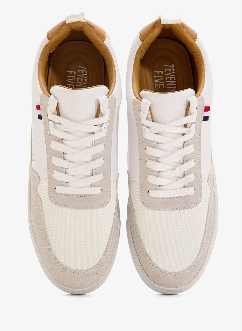 Seventy Five Webbing Detail Casual Sneakers - Image 4