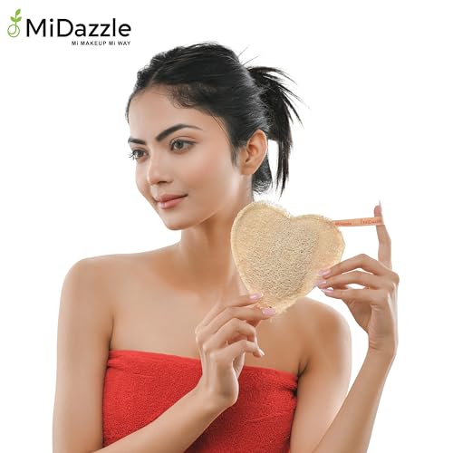 Omidazzle Midazzle 100% Natural Body Scrubber Loofah For Bathing(Pack Of 5) - Image 2