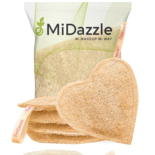 Omidazzle Midazzle 100% Natural Body Scrubber Loofah For Bathing(Pack Of 5) - Image 1