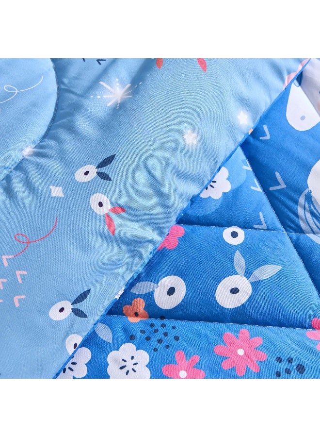 Home Box Ivy Meadows Unicorn 2-Piece Single Microfibre Comforter Set 220 x 135 cm - Image 5