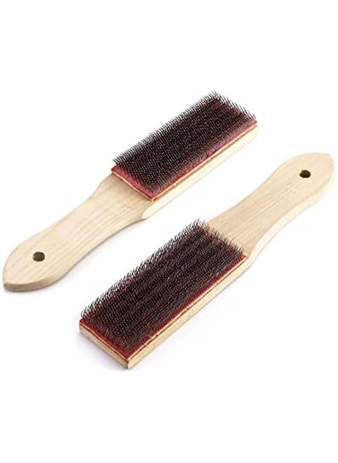 Arabest File Cleaner Carded, 2 Pack, 8 Universal File Card and Brush  - Image 1