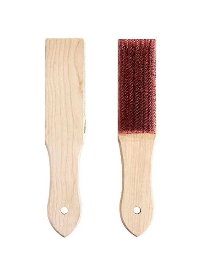 Arabest File Cleaner Carded, 2 Pack, 8 Universal File Card and Brush  - Image 3