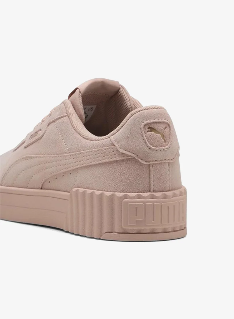 Puma Rose Quartz-PUMA Gold Carina 3.0 Suede Sneakers Women for Women | Best Price UAE